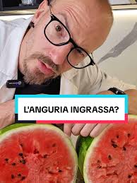 Anguria: FA INGRASSARE? Verità sulla Dieta