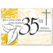 We have lotsof 35 wedding anniversary gift ideas for people to decide on. For A Loving Couple As You Celebrate Your 35th Wedding 35th Wedding Anniversary Card