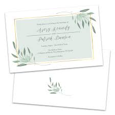 Curabitur condimentum felis ac tempor iaculis. Personalized Pale Sweet Green Wedding Invitation Walmart Com Walmart Com