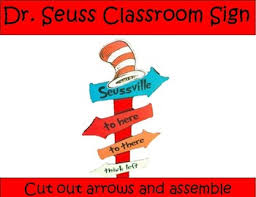 They take just a few minutes to download and print and can be used for cupcake and food toppers, favor bags, or signs. Dr Seuss Arrows Worksheets Teaching Resources Tpt