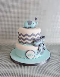 Yellow and green are two popular baby shower colors. Baby Blue Elephant Cake Perfect For A Baby Shower Or 1st Birthday