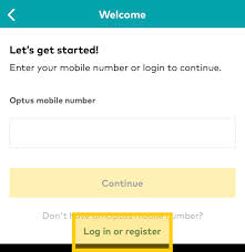 Today customers have found such options as well. How To Register For My Account My Optus App