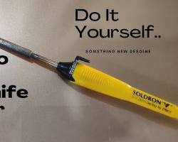 Image of DIY home decor made with XPS foam and a soldering iron