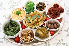 Antipasti Mezze Tapas Vegane Vorspeisen Fingerfood Rezepte Aubergine Gebraten