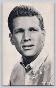Arcade Card Ryan O'Neal Peyton Place F876