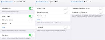 Smartlowpower Adds Autonomous Power Saving Options To Your Iphone