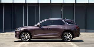 You can get the interior in purple! The All New 2022 Genesis Gv70 Has Officially Appeared Arabgt