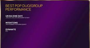 Find out who is nominated in each of the 83 categories in the full nominees list below. Bts Has Been Nominated For Best Pop Duo Group Performance Dynamite At The 2021 Grammy Awards Kpop