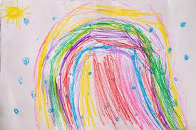 De eerst volgende keer dat je een tekening van een kind ziet met een regenboog of met hartjes denk je hier vast even aan terug. 1 234 De Tekening Van Kinderen Van Een Regenboog Foto S Gratis En Royaltyvrije Stockfoto S Uit Dreamstime