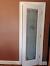 White Frosted Pantry Door