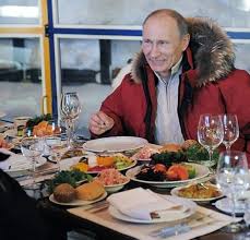Putin's Diet - Breakfast, Healthy diet, Workout, Kefir, Fruit, Coffee, Ice