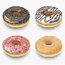 3ds Max Donut Set Donuts 3ds Max Food