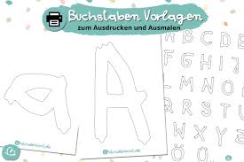 Für alle kreativfans stellen wir hier schablonen in verschiedensten variationen und schwierigkeitsgraden zur . Buchstaben Vorlagen Zum Ausdrucken Wunderbunt De