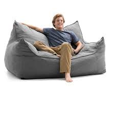 Big Joe Imperial Loveseat Multiple Colors Walmart Com Bean Bag Chair Bean Bag Sofa Bean Bag