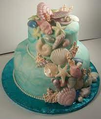 Maybe you would like to learn more about one of these? Under The Sea Cake Mermaid Cakes Beach Wedding Cake Seashell Cake