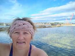 What a beautiful view and swim this morning. We are so lucky to have this 