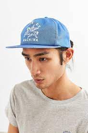 Deus Ex Machina Cotton Pegasus Snapback Hat In Blue For Men Lyst