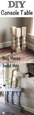 Diy Console Table Diy Console Table Diy Furniture Furniture Diy