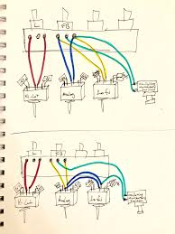 I want to wire 1 way switch, 1 dimmer switch with 2 individual what i am trying to do is keep the outlet hot and use the switch for just the. Boss Dd3 Wiring Multiple Mods Switches How Would You Do It Like This Why Why Not Diypedals