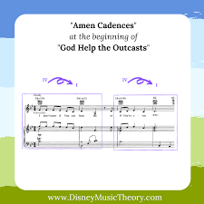 Here is an example of a perfect cadence in c major. Disney Music Theory Blog