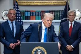 Trump escalates criticism of vaccines, floats debunked link to autism - The  Washington Post