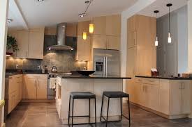 If you want to go for a textured monochromatic look, include plenty of handmade pottery like rustic pitchers or bowls and highlight with warm metals like a row of. Maple Cabinets A Good Choice For Elegant And Modern Kitchen Cabinets