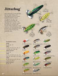 Arbogast Jitterbug 2017 Color Chart Fishinglures Todays