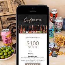 Happiest Of Birthdays To Your Mum Brother Girlfriend Or Mate With This Gift Certificate That Lets Them Pick Anyt Craft Beer Gifts Beer Gifts Craft Beer Shop