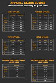 13 Unusual Catcher Gear Size Chart