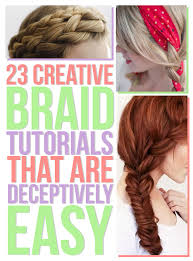Fine hair can be more fragile while braiding, but everyone's hair can handle different things. 23 Creative Braid Tutorials That Are Deceptively Easy