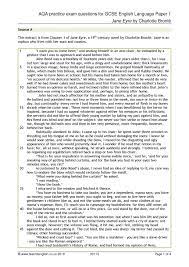This pack contains a comprehensive set of individual resources to prepare students for aqa english language paper 2, question 5. Aqa Practice Exam Question For Gcse English Language Paper 1