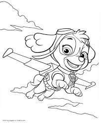 Its essence is to survive in the proposed location. Paw Patrol Skye Coloring Pages Coloring Home