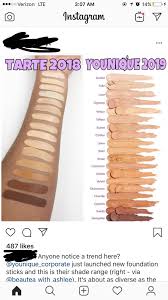 younique took notes from tartes failed shade range for