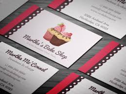 Attach a business card to each cupcake. 10 Free Professional Bakery Business Cards Templates On Behance