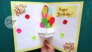 You can also make the card from paper by printing both the card pattern and the card insides pattern on paper. Pop Up Card Making Birthday Card Pop Up Diy Mother S Day Card Youtube
