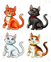 Black And White Tabby Cat Clipart Buy 3 Get 1 Free Adorable Cat Clipart Cat Clip Art Animal Etsy In 2020 Cat Clipart Kids Graphics Cute Cats