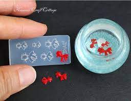 miniature molds terrarium goldfish seashell shell sea ocean etsy diy resin crafts epoxy resin crafts resin crafts