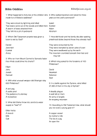A few centuries ago, humans began to generate curiosity about the possibilities of what may exist outside the land they knew. Bible Trivia Quizzes