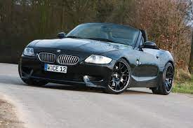 550hp V 10 Powered Manhart Bmw Z4 E85 Uses The V10 Engine From The M5 Bmw Z4 Bmw Bmw Cars