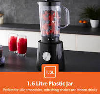 GEEPAS 2-in-1 Food Jug Blender | 1.6L Juice Jar 100G Mini ...