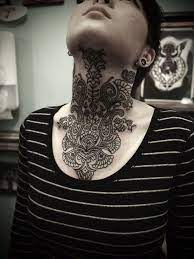 Amazing Neck Tattoo Idea Top Tattoo Ideas Neck Tattoo Neck Tattoo Ideas Girl Neck Tattoos