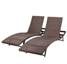 Carmel Patio Chaise Lounge Chair Wicker Brown 2 Pack By La Z Boy Outdoor Lounge Chair Outdoor Outdoor Chaise Lounge Chair Patio Lounge Chairs