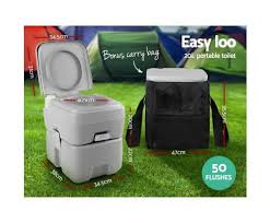 Portable shower and toilet combo for camping. Camping Toilet Shower Room Combo Www Myutopian Com Au