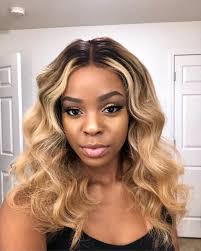 Black And Blonde Ombre Lace Front Wig Valentina Blonde Ombre Wig Front Lace Blonde Ombre Brown Ombre Hair Color Hair Styles