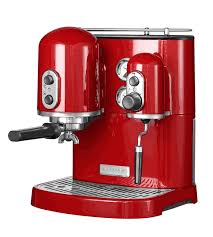 Kitchenaid was created in 1919 by the hobart corporation, the developer and manufacturer of the first electric mixers. Kitchenaid Artisan 5kes2102eer Espresso Machine 220 Volts Empire Red