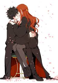Thanks for watching our channel. Harry Potter Y Ginny Weasley Anime 800x1135 Wallpaper Teahub Io