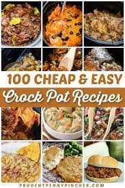 100 Cheap And Easy Crockpot Recipes Chicken Crockpot Recipes Crockpot Recipes Crockpot Recipes Easy