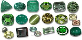 Green Gemstones List Of Green Precious Semi Precious