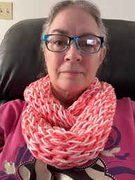 Infinity scarf made with Premier Color Fusion