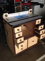 Router Table Cabinet Woodworking Project Design Woodworking Joinery Woodworking Desk